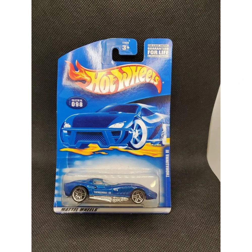 Hot Wheels 2001 Mainline # 098 Thomasimma III Blue